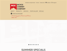 Tablet Screenshot of nickos.com